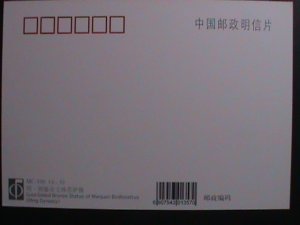 ​CHINA-2013 SC# 4119 MC100-STATUE OF MKANJUSRI BODHISATTVA-MNH-MC CARD VF