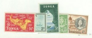 Tonga #100-104 Unused Single