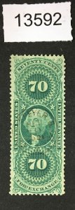 MOMEN: US STAMPS # R65c USED LOT #13592