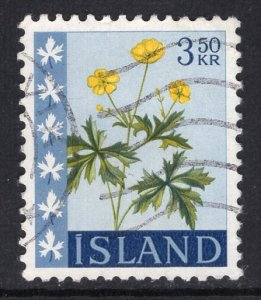 Iceland 332 Flowers Used VF