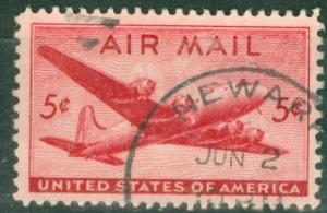 USA - Air Mail - Scott C32 w/ Circular Cancel