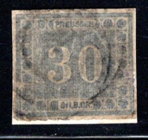 German States Prussia Scott # 22, used