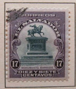 A6P38F145 Salvador 1912 17c used-