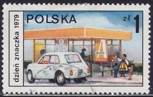 Poland 2359 Drive-In Post Office 1.00zł 1979