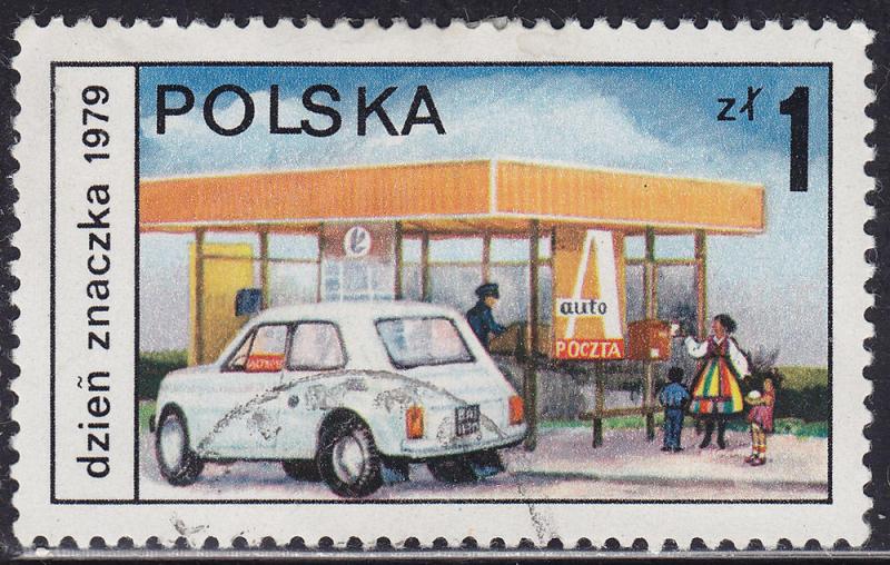 Poland 2359 Drive-In Post Office 1.00zł 1979