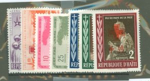 Haiti #B2-8  Single (Complete Set)