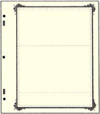 Stocksheets, Advantage, Nat'l Border, 2 Pkt, Pkg 10, AD22