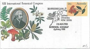 13118 - AUSTRALIA - POSTAL STATIONERY - 1981 MUSHROOMS Botanics-