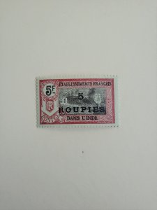 Stamps French India Scott #79 h