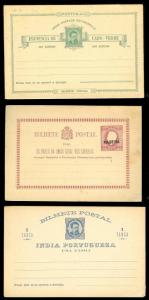 PORTUGAL COLONIES & others (39) Early Mint Unused Postal Cards Many Better!