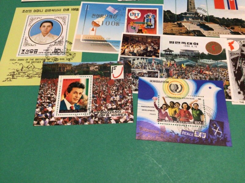 Asia 11 mixed stamp sheets A20288