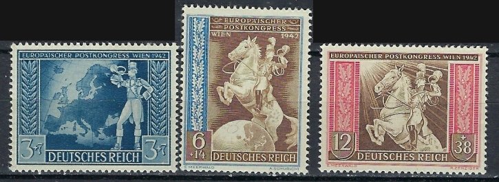 Germany B209-11 MNH 1942 set (ak2429)