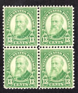 694 Mint,OG,NH... Block of 4... SCV $14.00