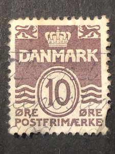 Denmark postage, stamp mix good perf. Nice colour used stamp hs:3