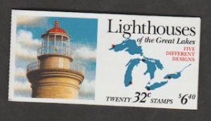 U.S. Scott Scott #2973a BK230 Lighthouse Stamp - Mint NH Booklet