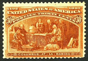 U.S. #239 MINT-VF OG NH