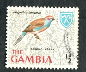 Gambia #215 Birds Issue used single