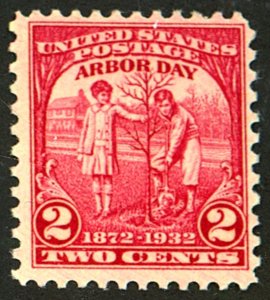 U.S. #717 MINT OG LH