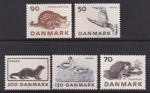 Denmark 580-584 Animals MNH VF