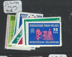 MALAYA FEDERATION  (P0908B) SG20-34  MOG 