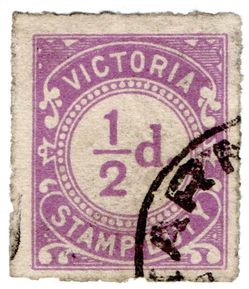 (I.B) Australia - Victoria Revenue : Stamp Duty ½d