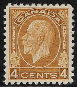 Canada # 198 Mint VF  VLH