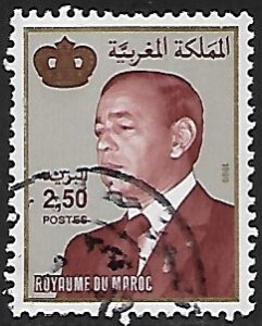 Morocco # 569 - King Hassan II - used....{Zw7}