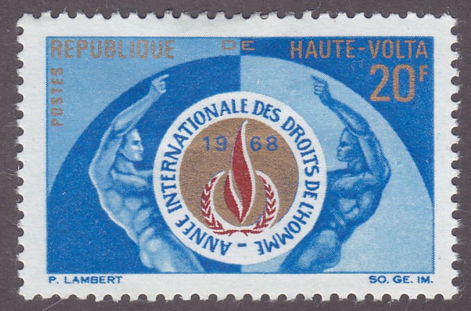 Burkina Faso 185 Human Rights 1968