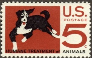 United States 1307 - Mint-NH - 5c Humane Treatment of Animals (1966)