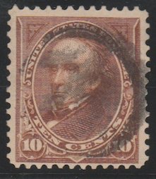 U.S. Scott #282C Webster Stamp - Used Single