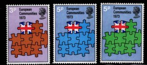 GREAT BRITAIN Scott 685-687 MNH**  stamp set