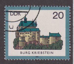 Germany DDR 2448 Kriebstein 1984