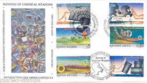 UNITED NATIONS 1991 CHEMICAL WEAPONS   WFUNA FDC