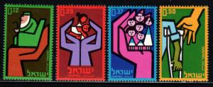 Israel # 251-54 ~ Cplt Set 4 ~ Mint, NH