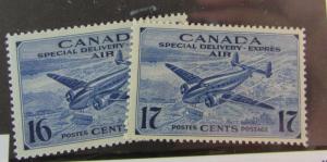  Canada SC #CE1-2  AIRMAIL MNH  F- VF