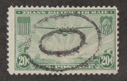 U.S. Scott #C21 Airmail Stamp - Used Single