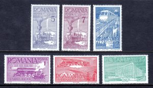 Romania - Scott #493-498 - MH - See description - SCV $14