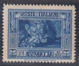 Italy Somalia  n.230 Pittorica 2° Set Perf. 14  MH*  cv 2100$