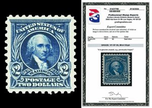 Scott 479 1917 $2.00 Madison Perforated 10 Mint Graded VF-XF 85 LH with PSE CERT