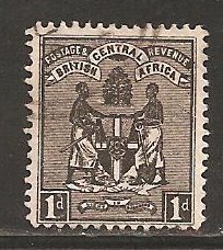 British Central Africa  SC   21 Used