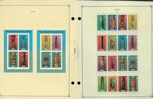 Niue 1902-1987 MNH & LH in Mounts (a few used) on Scott International Pages