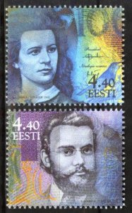 Estonia 2002 10th Anniversary of the Estonian Kroon Banknotes set of 2 MNH