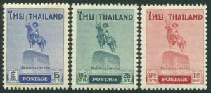 Thailand 312-314,lightly hinged.Mi 322-324. King Somdech P'ya Chan Taksin,1955.