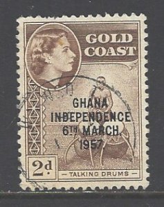 Ghana Sc # 25 used (RRS)