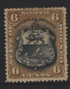 North Borneo Sc#63 Unused No Gum