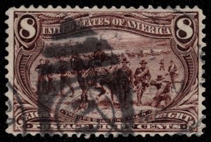 US #289 SCV $50.00 VF used, lovely light cancel,  super impression and color,...