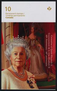 Canada # 2644a Booklet MNH Queen Elizabeth 60th Anniversary 