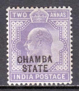India (Chamba) - Scott #23 - MH - SCV $2.75
