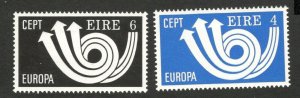 IRELAND - MNH SET - EUROPA CEPT - 1973. 