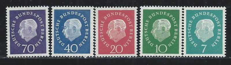 GERMANY SC# 793-7 FVF/MNH 1959